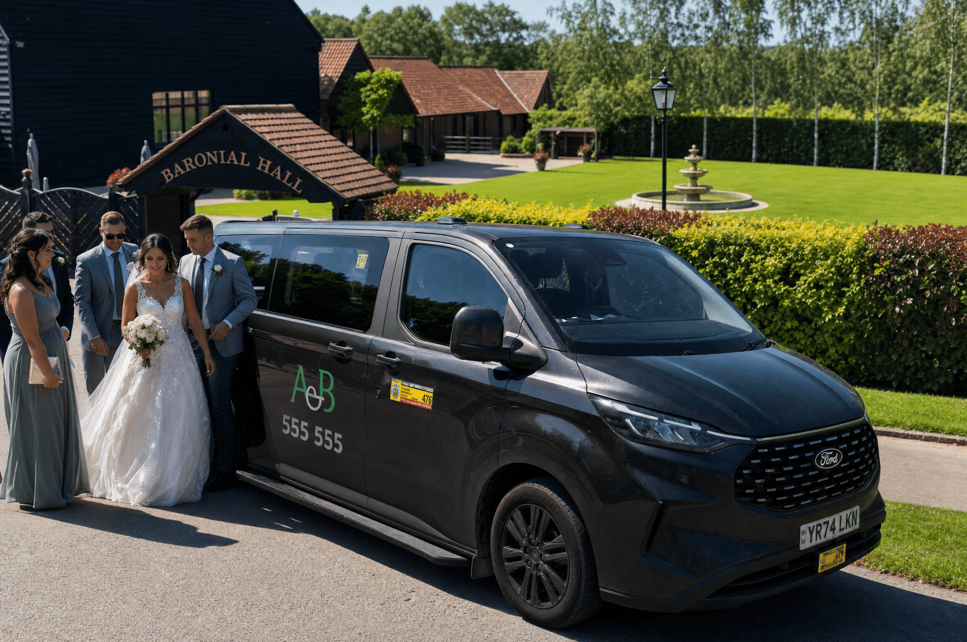 Professional group minibus